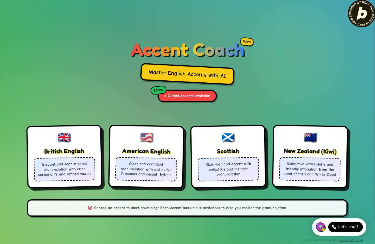 English Accent Coach